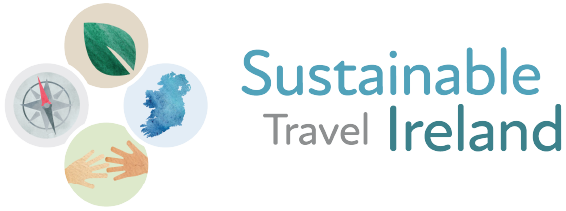 sustainable travel ireland logo positive